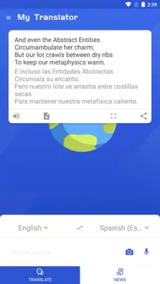 Chao Translate android App screenshot 2