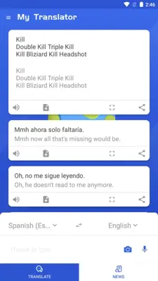 Chao Translate android App screenshot 8